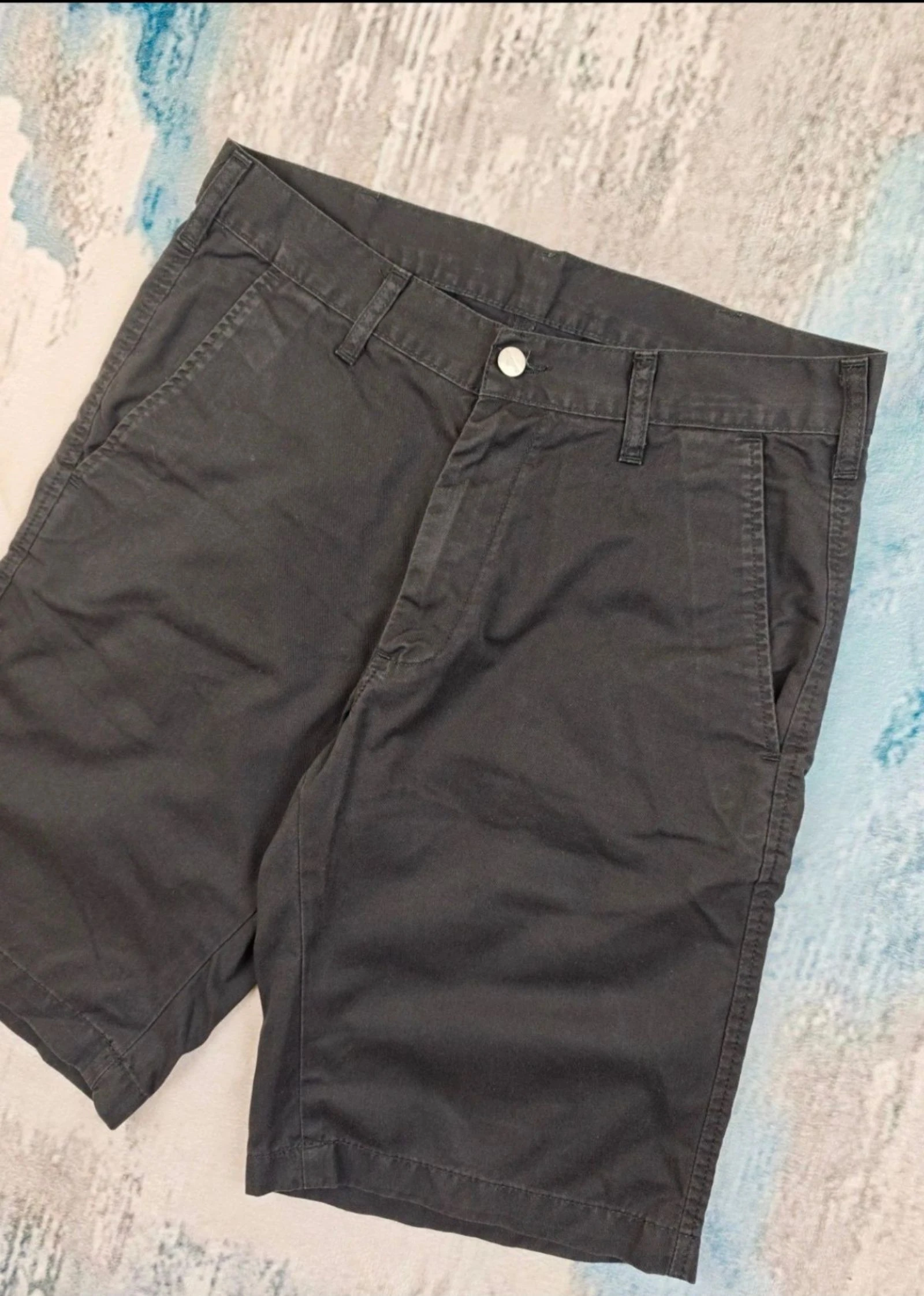 Carhartt Bermuda Chino Masculina Workwear Streetwear Preta Tamanho M – photo 12